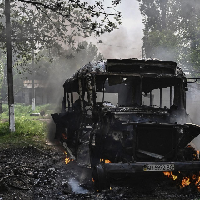 &lt;p&gt;Uništena vozila u Ukrajini&lt;/p&gt;