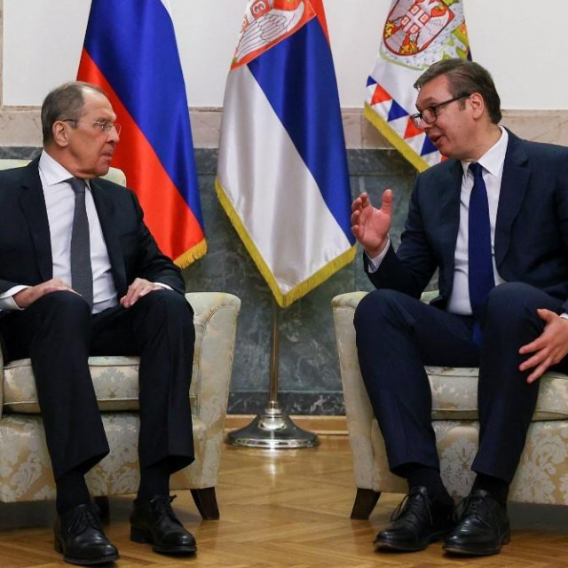 &lt;p&gt;Sergej Lavrov i Aleksandar Vučić/Arhivska fotografija&lt;/p&gt;