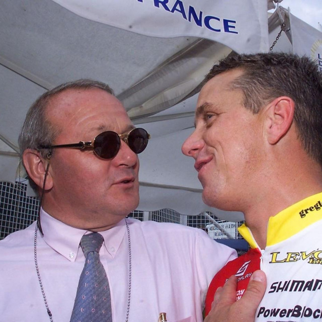 Direktor Tour de Francea Jean-Marie Leblanc i Greg Lemond (1999. godina)