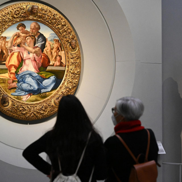 &lt;p&gt;Led je probila Galerija Uffizi s Michelangelom odnosno njegovim čuvenim djelom poznatim pod nazivom &amp;#39;Tondo Doni&amp;#39;&lt;/p&gt;