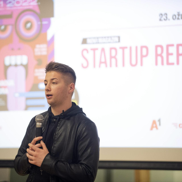 &lt;p&gt;Dario Marčac na predstavljanju magazina Startup Report&lt;/p&gt;