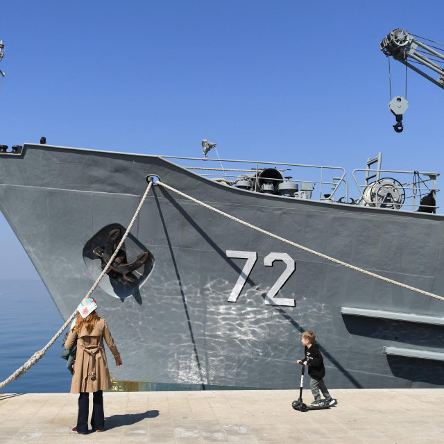 &lt;p&gt;Brod Hrvatske ratne mornarice BS-72 Andrija Mohorovicic, koji je sudjelovao u dosad najvecoj operaciji Europske unije Triton 2015 &lt;/p&gt;