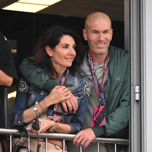&lt;p&gt;Zinedine Zidane i supruga Veronique&lt;/p&gt;