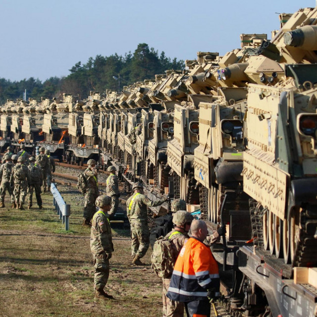 &lt;p&gt;Ilustracija, američki tenkovi i oklopna vozila u Litvi&lt;/p&gt;