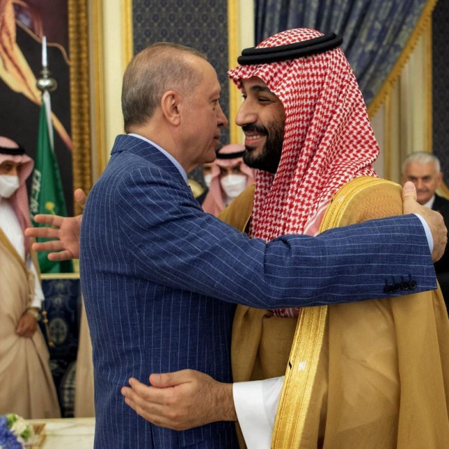 &lt;p&gt;Tayyip Erdoğan i Muhamed bin Salman&lt;/p&gt;