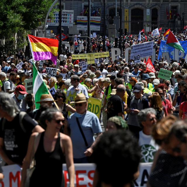 &lt;p&gt;Prosvjed protiv NATO-a u Madridu&lt;/p&gt;