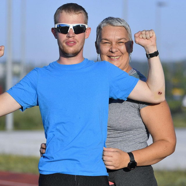 &lt;p&gt;Antonija na treninzima i natjecanjima prati mama Gordana, predsjednica Paraatletskog kluba Samobor&lt;/p&gt;