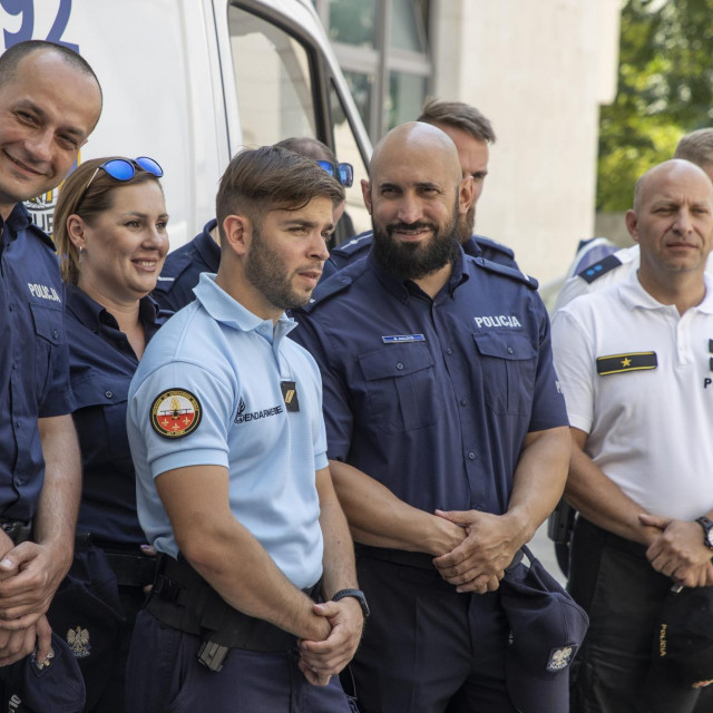 &lt;p&gt;Strani policijski službenici u Dalmaciji&lt;/p&gt;