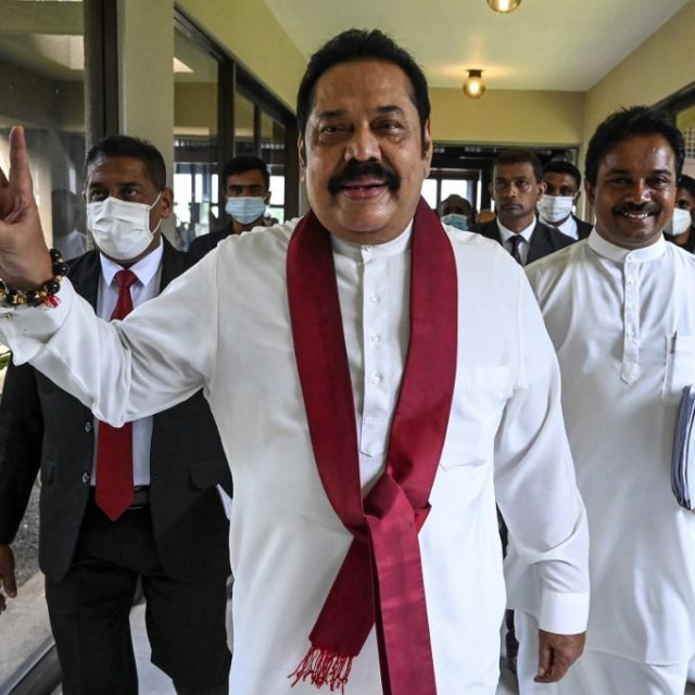 &lt;p&gt;Mahinda Rajapaksa &lt;/p&gt;