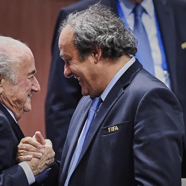 &lt;p&gt;Sepp Blatter i Michel Platini&lt;/p&gt;