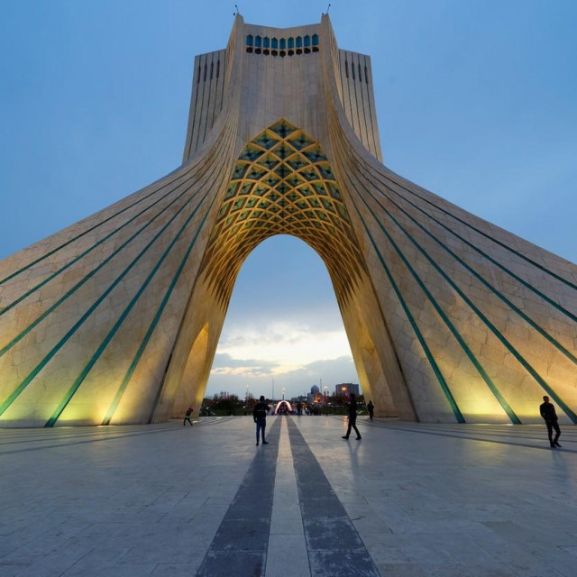 Ilustracija: Azadi toranj u Teheranu
