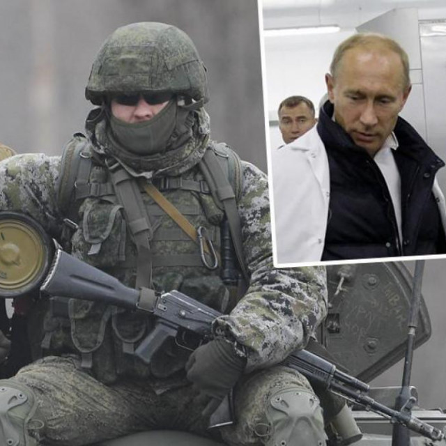 &lt;p&gt;Ilustracija ruskog vojnika, Vladimir Putin i Jevgenij Prigožin, osnivač grupe Wagner&lt;/p&gt;
