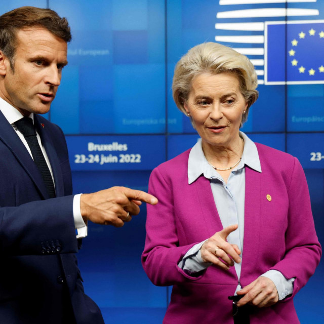 &lt;p&gt;Emmanuel Macron i Ursula von der Leyen&lt;/p&gt;