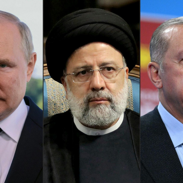&lt;p&gt;Putin, Erdogan i iranski predsjednik Ebrahim Raisi&lt;/p&gt;