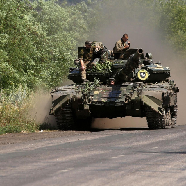 &lt;p&gt;Ukrajnski vojnici u Donjecku&lt;/p&gt;