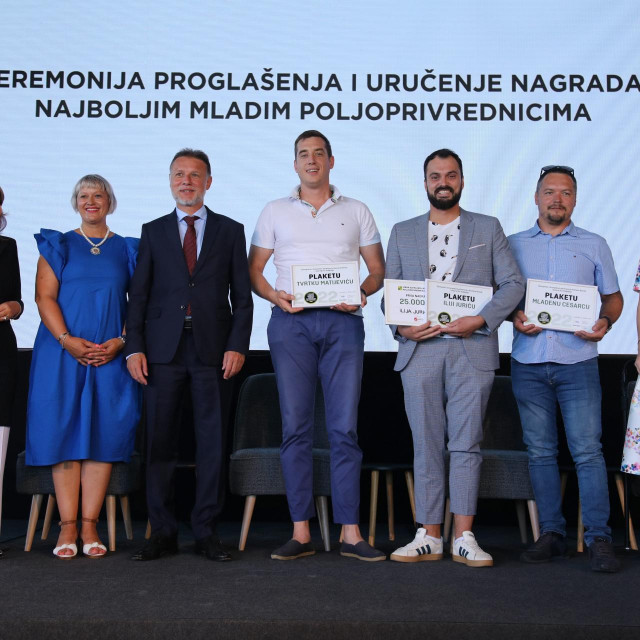&lt;p&gt;Sunčana Glavak, Gordan Jandroković, Marija Vučković i dobitnici Tvrtko Matijević, Ilija Jurić, Mladen Cesarec &lt;/p&gt;