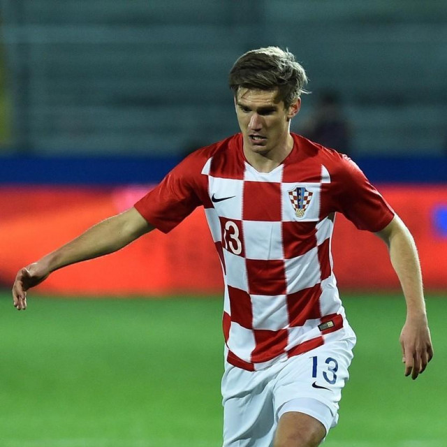 Petar Mamić u dresu U21 reprezentacije