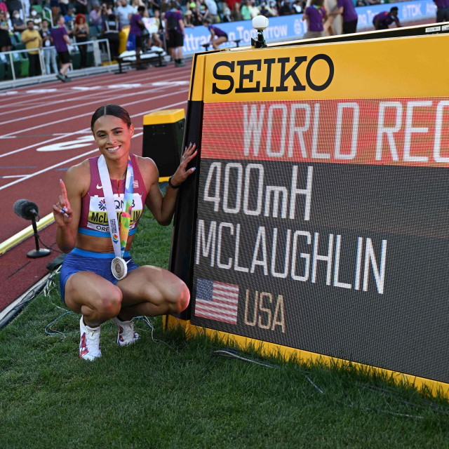 Nevjerojatna Sydney McLaughlin četvrti je put u 13 mjeseci srušila svjetski rekord na 400 m prepone