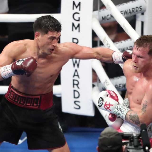 &lt;p&gt;Boxer Dmitry Bivol vs. Canelo Álvarez &lt;/p&gt;