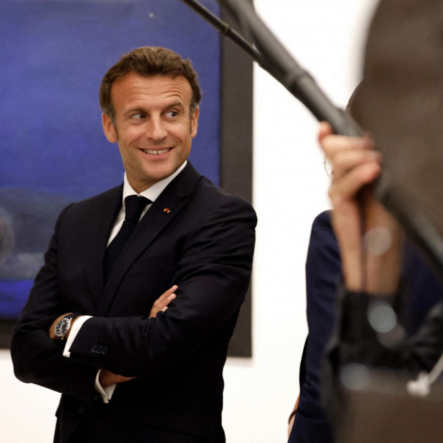 &lt;p&gt;Emmanuel Macron u Beninu&lt;/p&gt;