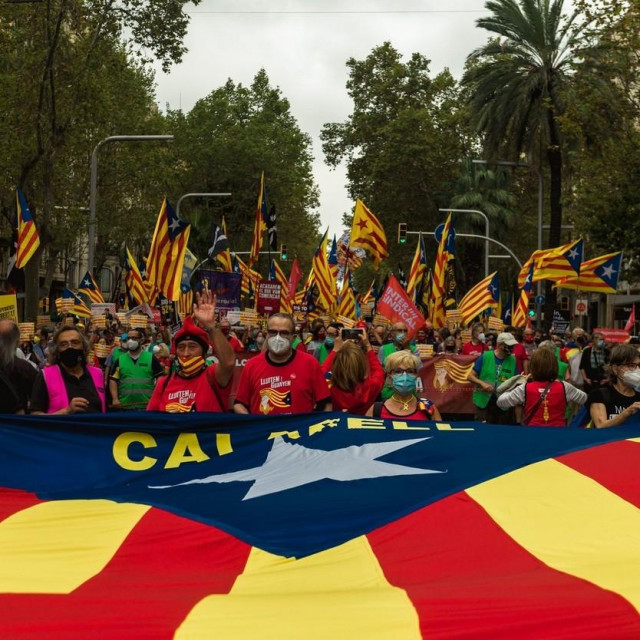 &lt;p&gt;Ilustracija, katalonski prosvjed za dobijanje nezavisnosti&lt;/p&gt;