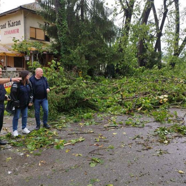 Nevrijeme u Karlovcu