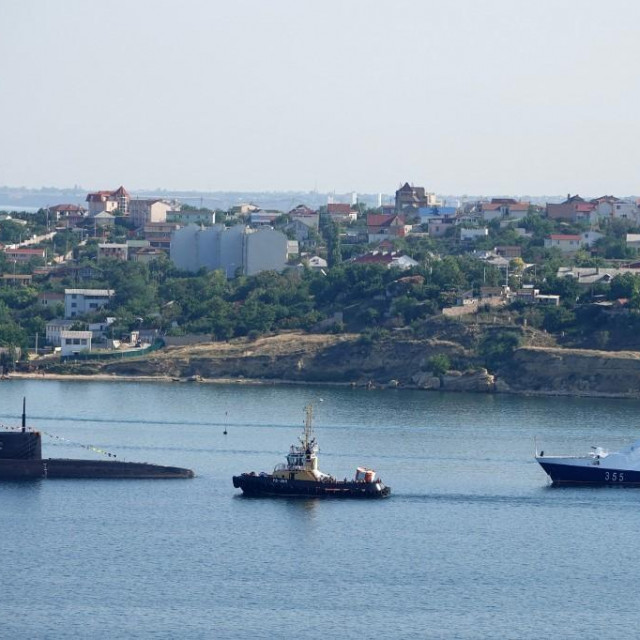 &lt;p&gt;Brodovi iz sastava ruske Crnomorske flote u Sevastopolju (arhivska fotografija)&lt;/p&gt;
