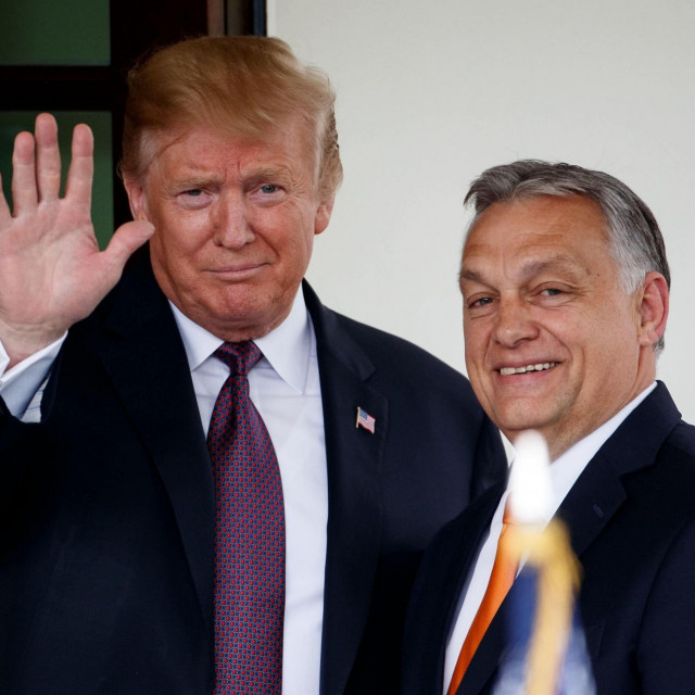 &lt;p&gt;Donald Trump i Viktor Orban, arhivska snimka&lt;/p&gt;