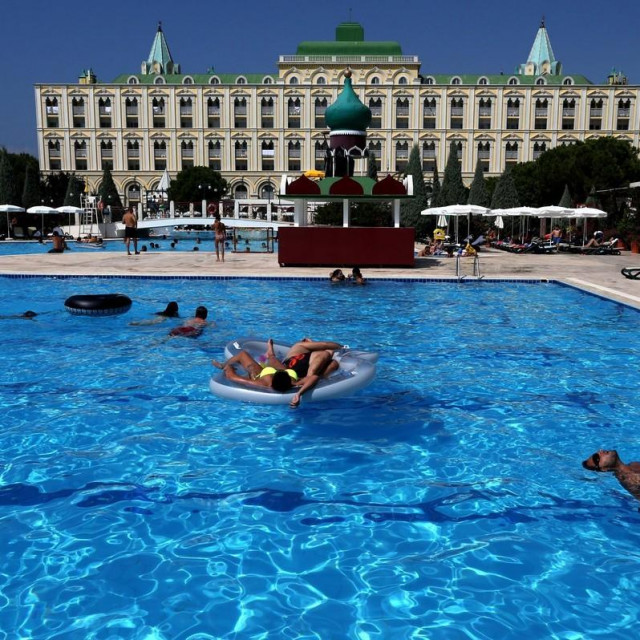 &lt;p&gt;Kremlin Palace Hotel u Antaliji gdje ljetuju Rusi i Ukrajinci&lt;/p&gt;