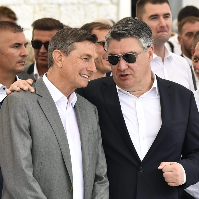 &lt;p&gt;Borut Pahor i Zoran Milanović&lt;/p&gt;
