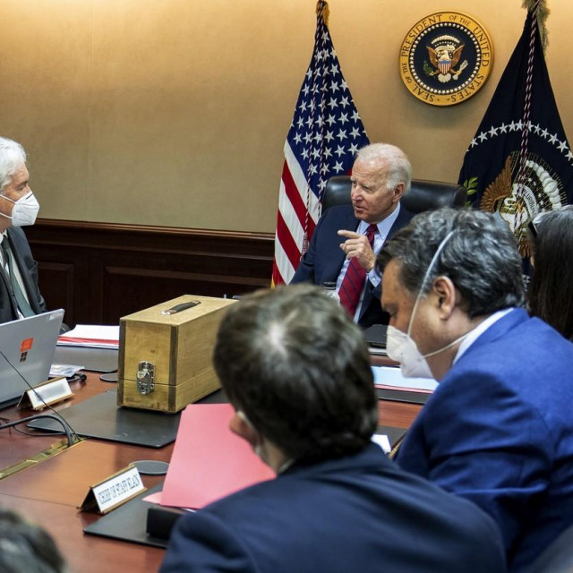 &lt;p&gt;Predsjednik Joe Biden na sastanku s čelnicima CIA-e, kolovoz 2022. &lt;/p&gt;