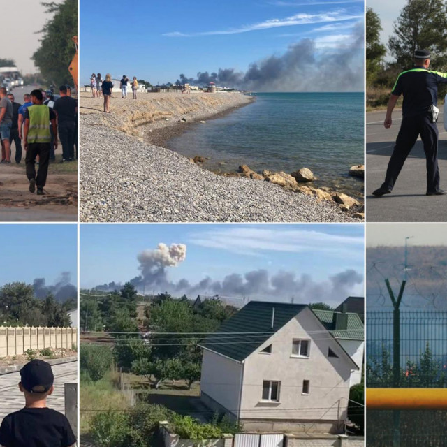 &lt;p&gt;Serija eksplozija na Krimu&lt;/p&gt;