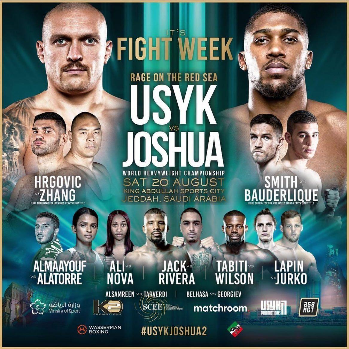 How To Watch AJ Vs Usyk 2: Can You Live Stream The Fight For Free In ...