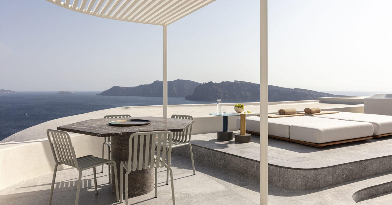 ljetna rezidencija tradicionalna i suvremena bijela špilja na najpoznatijem otoku na mediteranu