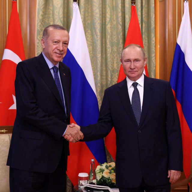 &lt;p&gt;Vladimir Putin i Recep Tayyip Erdogan tijekom sastanka u Sočiju&lt;/p&gt;
