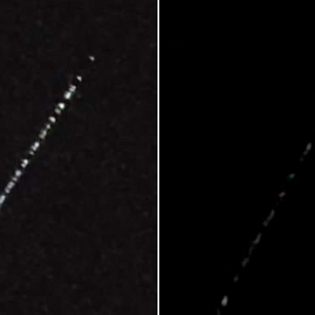&lt;p&gt;StarLink sateliti na nebu iznad Hrvatske&lt;/p&gt;