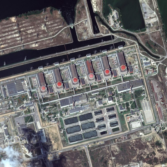 &lt;p&gt;Satelitske snimke nuklearne elektrane koju su okupirali Rusi&lt;/p&gt;