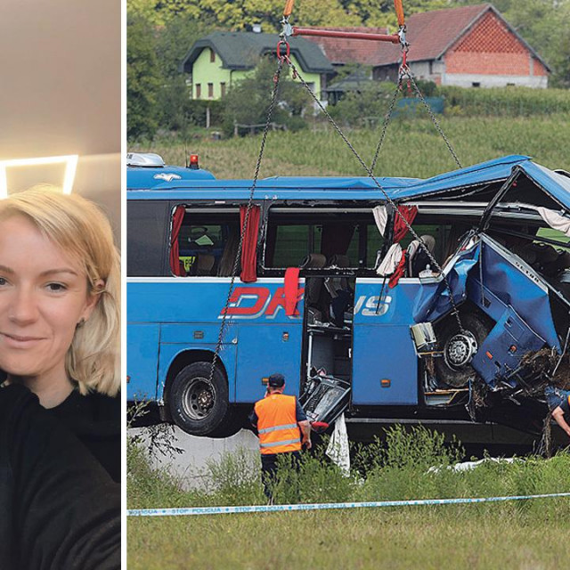 &lt;p&gt;Marek i Ewa Struzynski, prizor nesreće poljskog autobusa&lt;/p&gt;