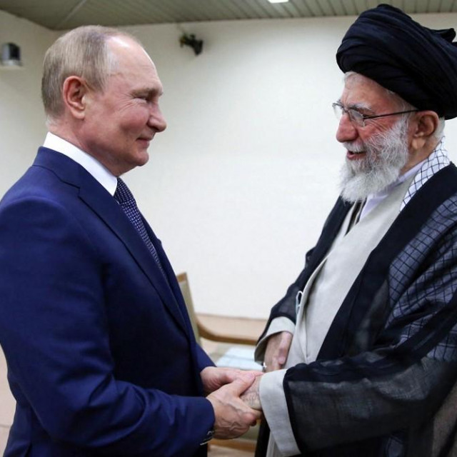 &lt;p&gt;Vladimir Putin i iranski vrhovni vođa Hamenei&lt;/p&gt;