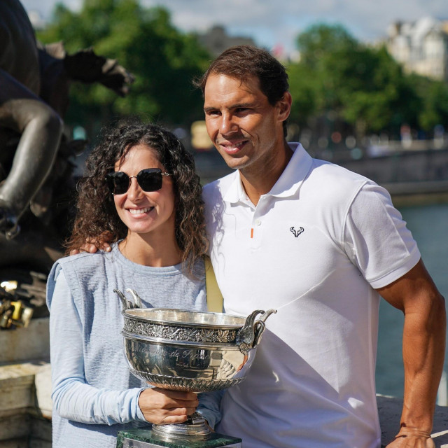 Maria Franziska Perello i Rafael Nadal