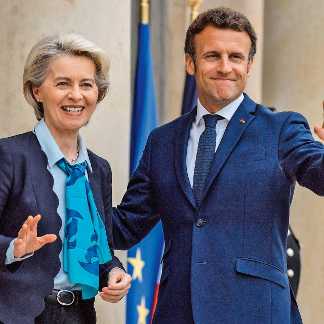 &lt;p&gt;Ursula von der Leyen i Emmanuel Macron&lt;/p&gt;