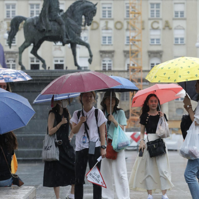 &lt;p&gt;Kiša u Zagrebu; ilustracija&lt;/p&gt;