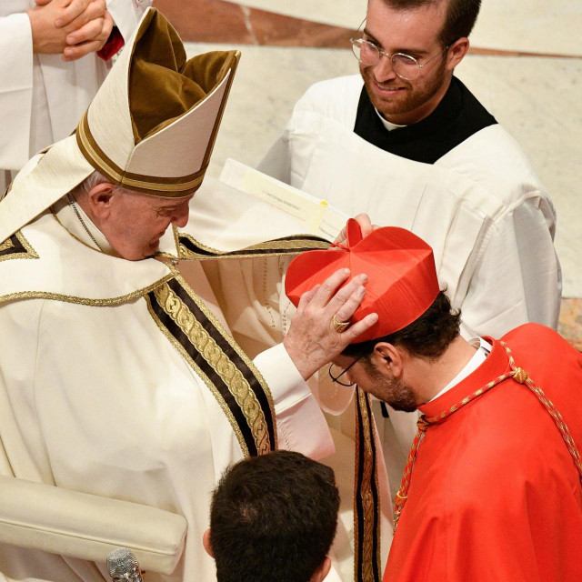 &lt;p&gt;Papa Franjo je ustoličio 20 kardinala&lt;/p&gt;