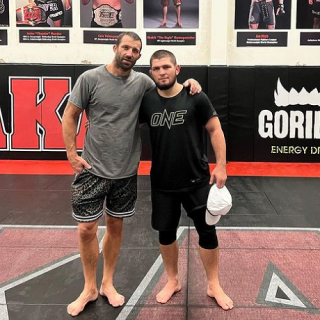 Luke Rockhold i Khabib Nurmagomedov