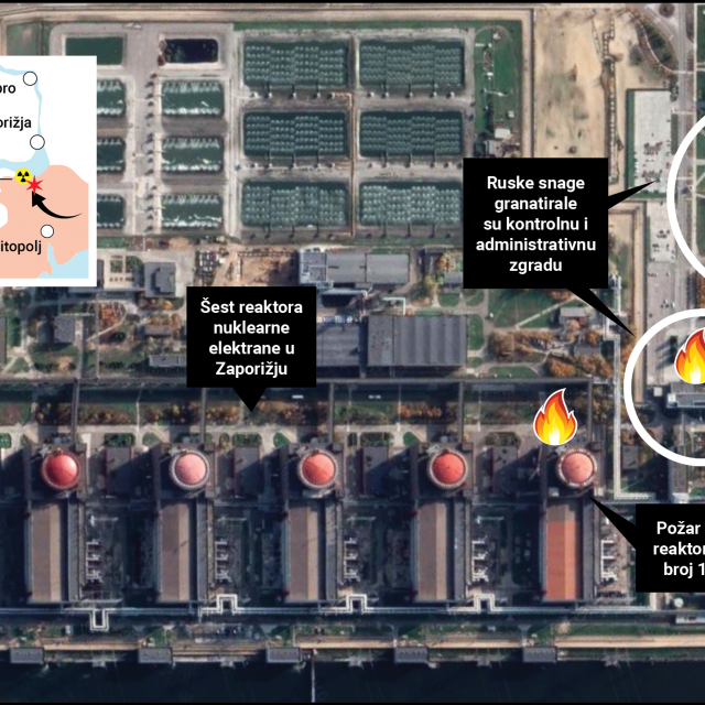 &lt;p&gt;Karta nuklearne elektrane Zaporižje&lt;/p&gt;