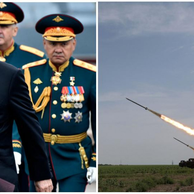 Vladimir Putin/ ruska artiljerija, ilustrativna fotografija