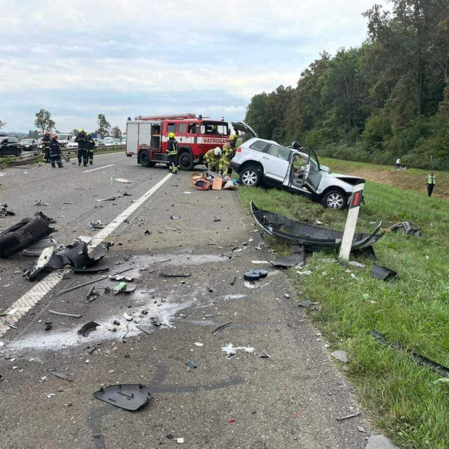 &lt;p&gt;Nesreća na autocesti A3 između Popovače i Križa&lt;/p&gt;