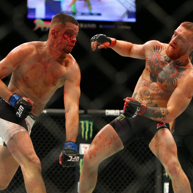  Nate Diaz vs. Conor McGregor 