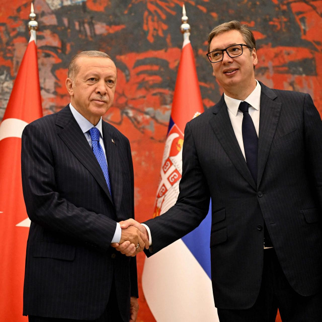 Recep Tayyip Erdogan i Aleksandar Vučić