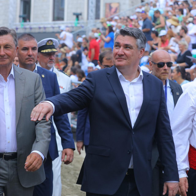 &lt;p&gt;Zadnji susret Boruta Pahora i Zoran Milanović u kolovozu u Sinju&lt;/p&gt;